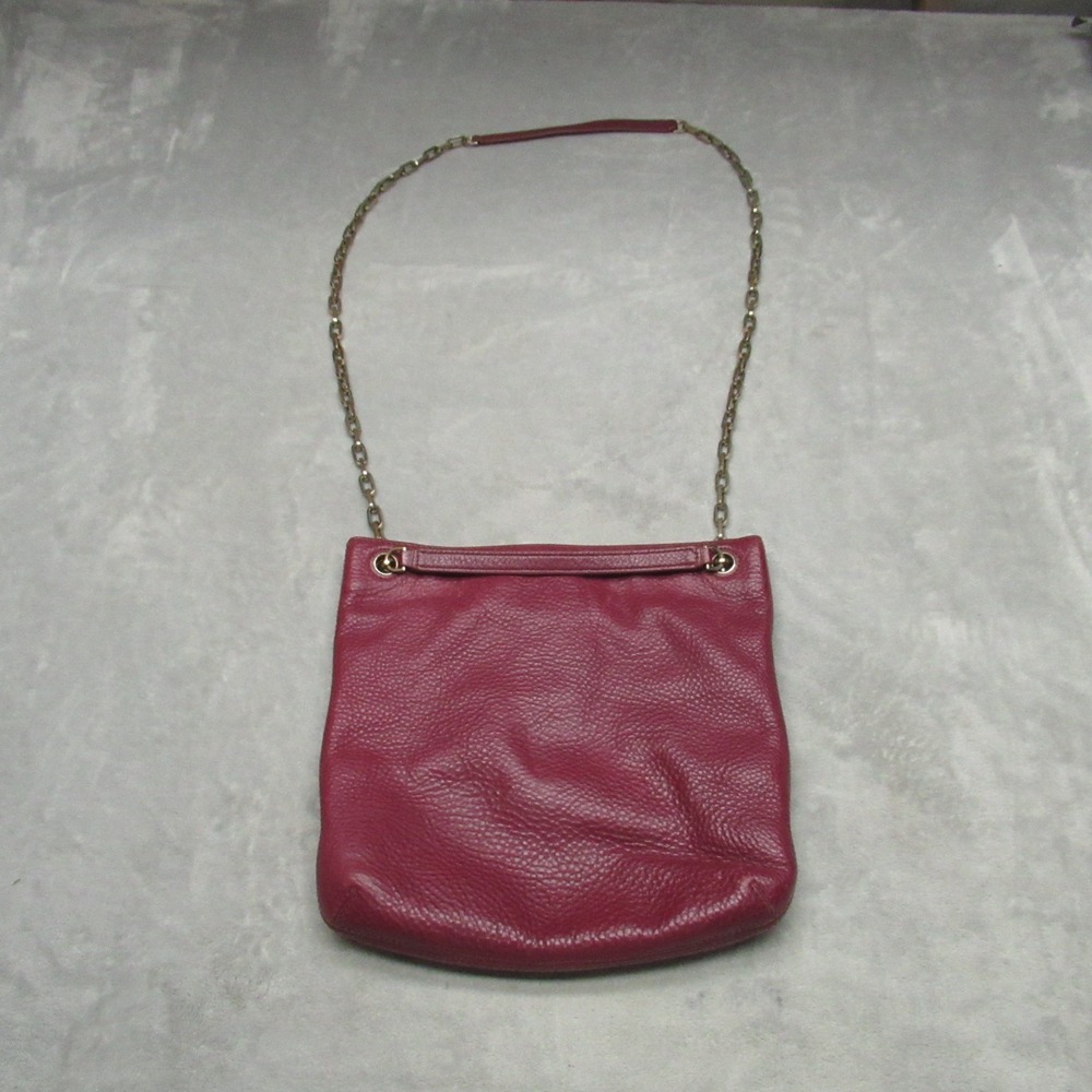 Tory Burch Whipstitch Swingpack Women Crossbody Bag Red Leather Convertible Snap